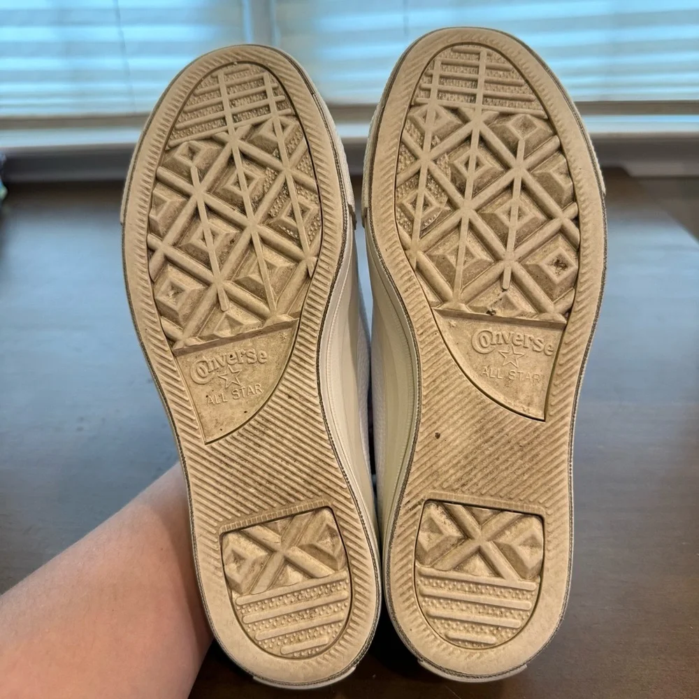 Converse Prime High Top Leather Sneaker White Womens 7 , Men’s 5